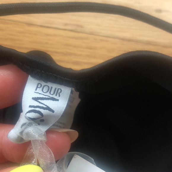 🆕 POUR MOI Lace Up Back Bikini Brief in Black - Picture 6 of 7